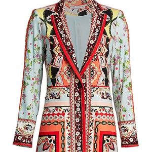 Alice + Olivia Nate Floral Blazer